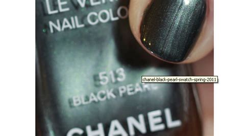 513 black pearl chanel